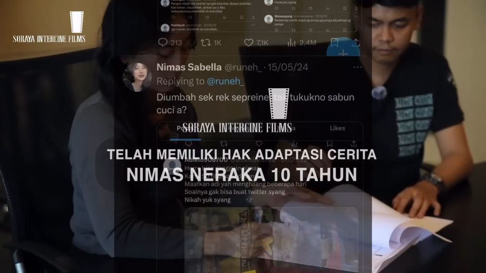 Kisah Viral Nimas Diteror Adi 10 Tahun Bakal Dijadiin Film