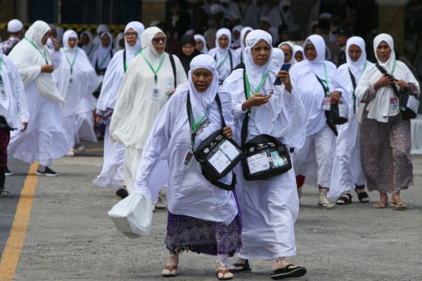 393 Jemaah Haji Kloter 1 Embarkasi Aceh Tiba Di Tanah Suci