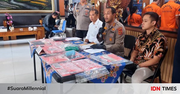 Polres Tabanan Sita 101 Paket Narkotika Sabu