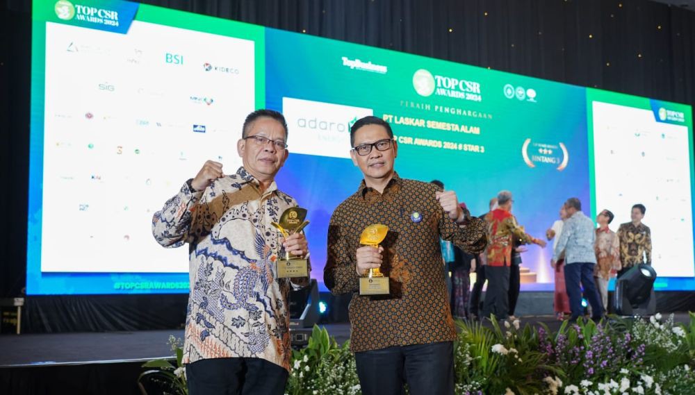 Pos Indonesia Sabet Dua Penghargaan Top CSR Award 2024