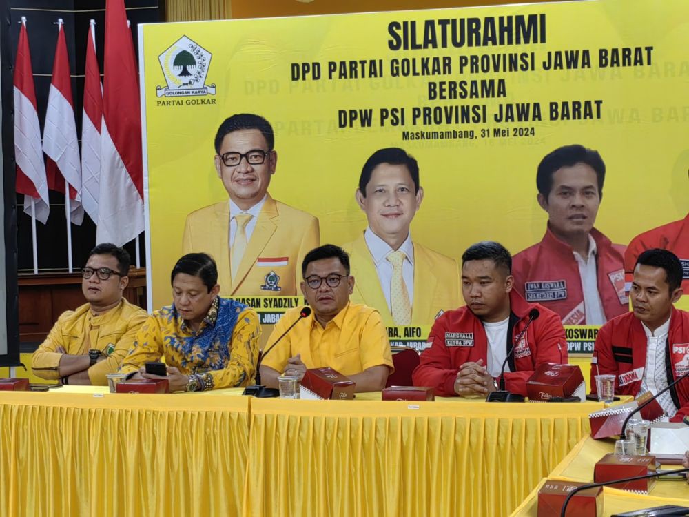 Golkar Jabar Terima Silaturahmi Politik PSI, Kang Ace: Kami Sister Party