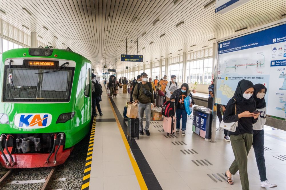 Jadwal KA Bandara YIA-Stasiun Tugu Jogja Terbaru 2024 dan Harganya