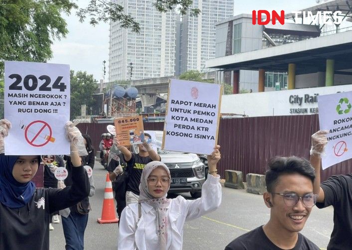 Anak Muda Medan Aksi, Soroti Konsumsi Rokok Tak Terkendali