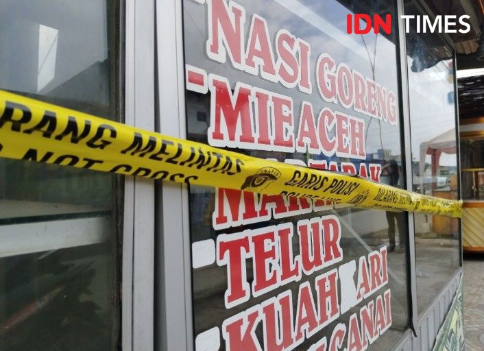 Jasad Pedagang Mie Aceh Ditemukan Membusuk di Warungnya