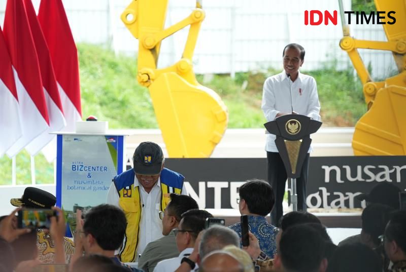 Jokowi Groundbreaking Astra Biz Center di IKN