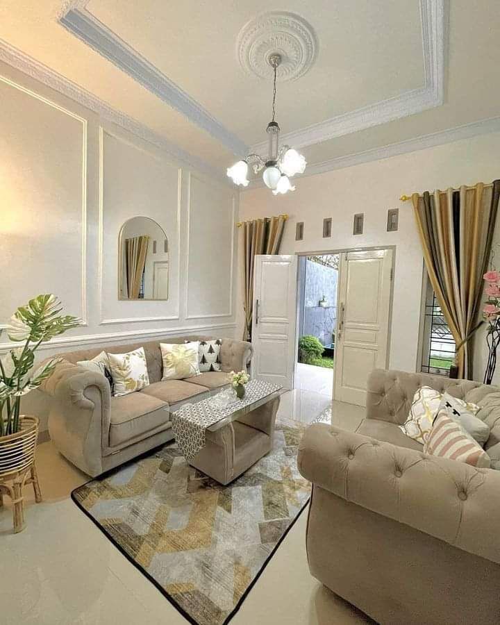 7 Model Plafon Gypsum Ruang Tamu, Tampak Elegan!