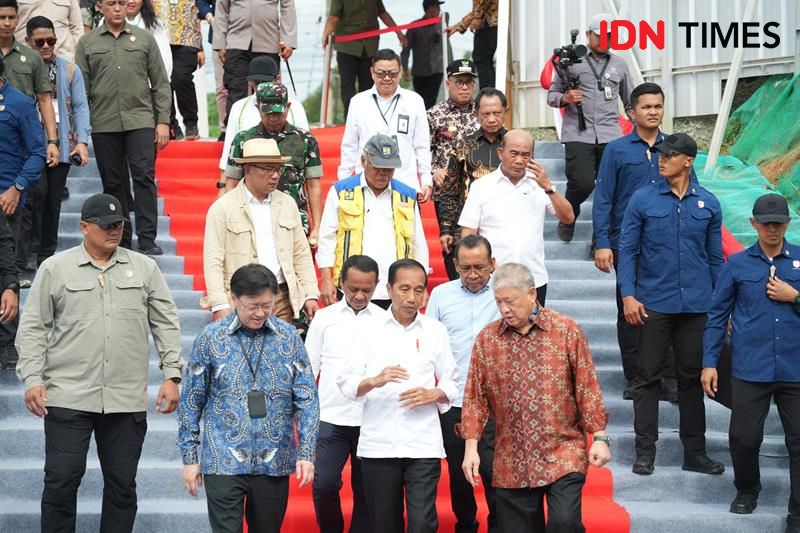 Jokowi Groundbreaking Astra Biz Center di IKN