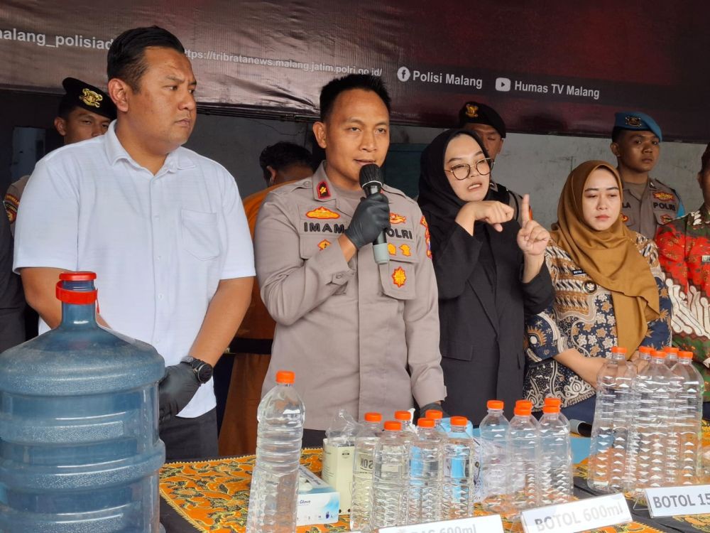 Berkedok Pabrik Permen, Pria di Malang Produksi Miras Jenis Trobas