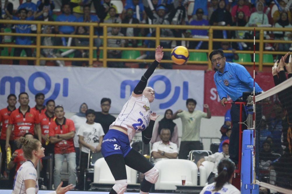 Terima Kasih Perjuangan Srikandi Bandung bjb Tandamata di Proliga 2024