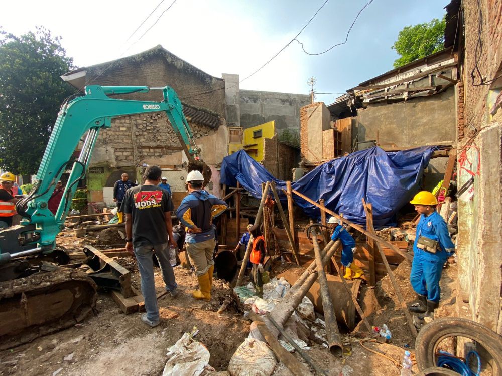 Korban Rumah Rusak Kebocoran PDAM Minta Bantuan Uang Kontrakan 