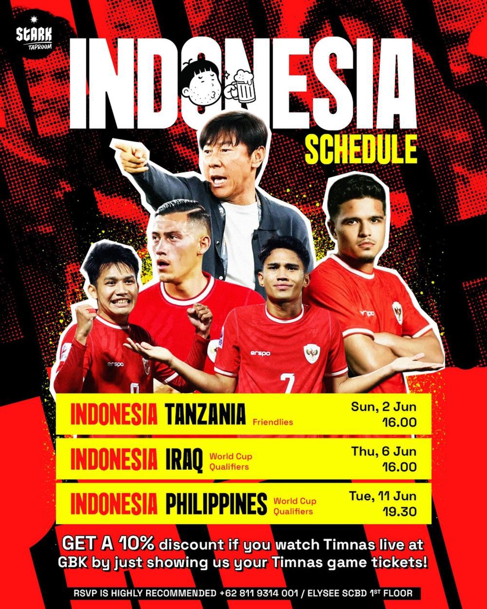 20 Tempat Nobar Indonesia Vs Filipina Di Jakarta