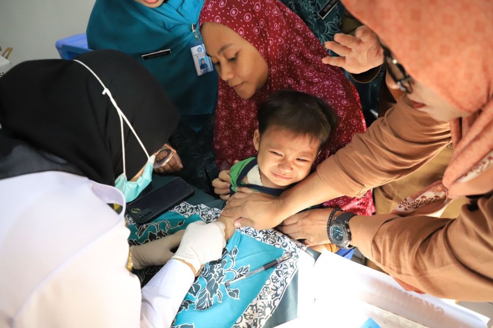 245.257 Anak di Kota Tangerang Jadi Sasaran Imunisasi Polio