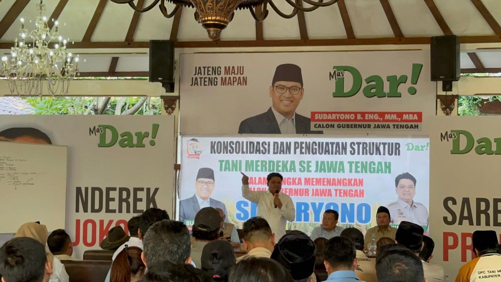 Kelompok Tani Merdeka Sosialisasikan Sudaryono jadi Cagub Jateng