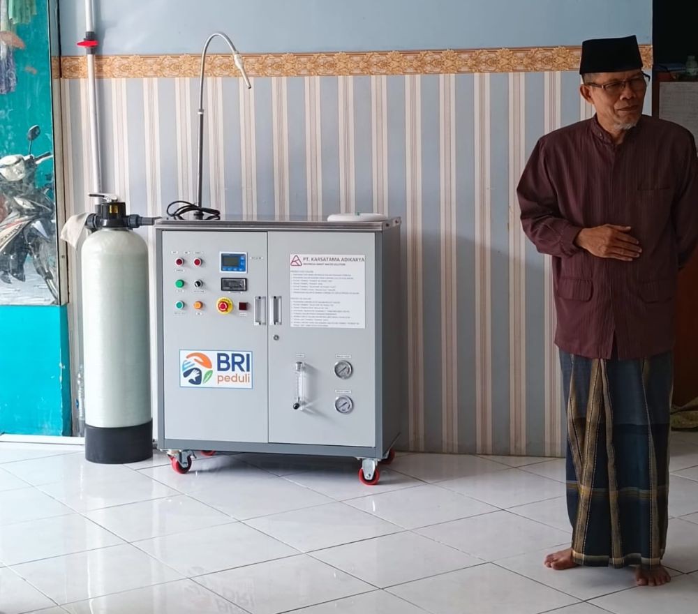 BRI Semarang Pattimura Penuhi Kebutuhan Air Minum Santri Ponpes