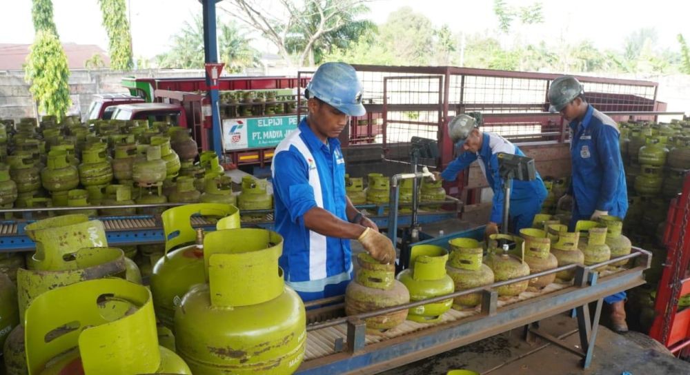 Pertamina Tambah 400 Ribu Tabung LPG 3 Kg Hadapi Idul Adha di Sumsel