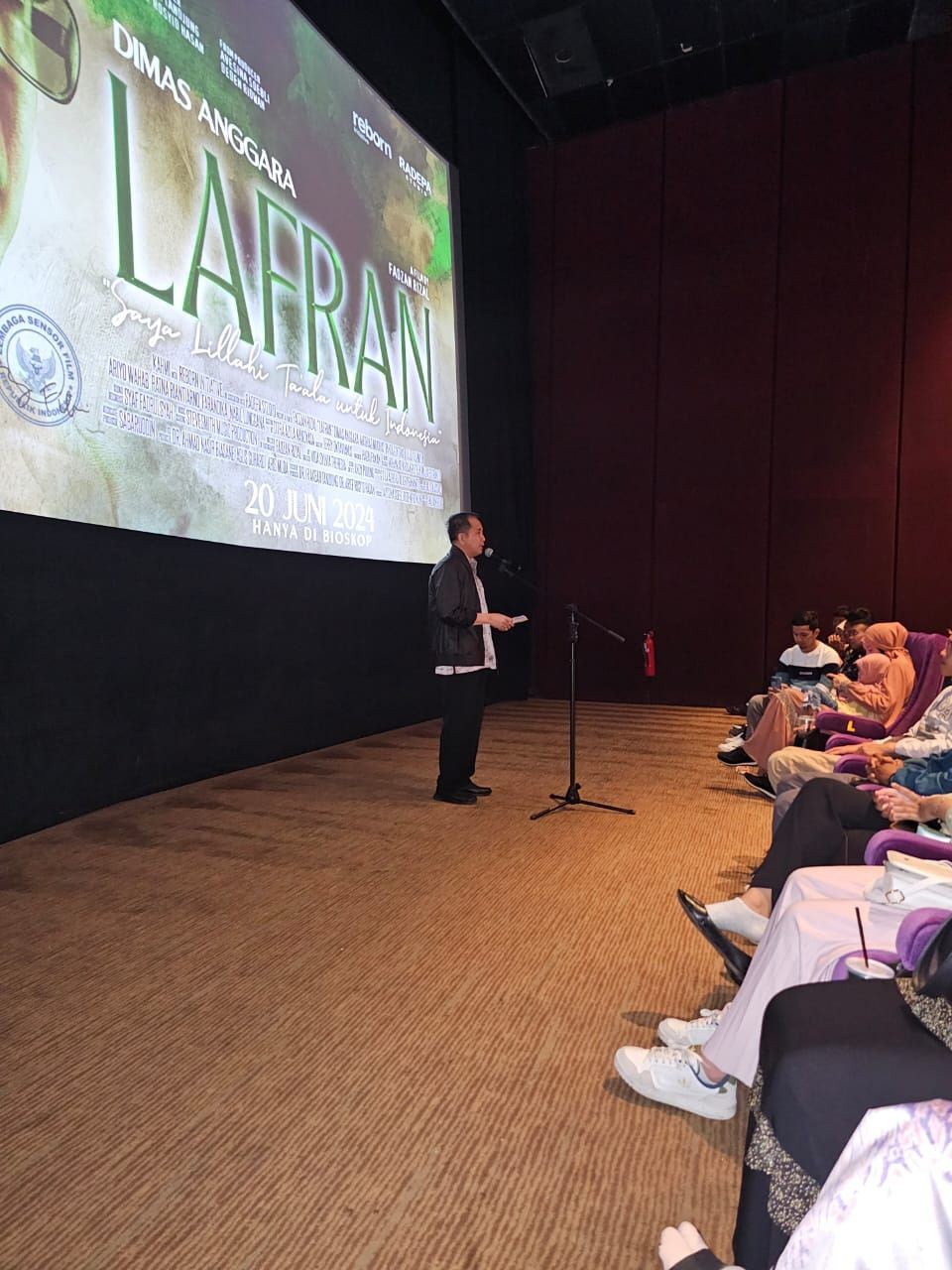 Ada Nobar Film Lafran Bareng KAHMI di Palembang