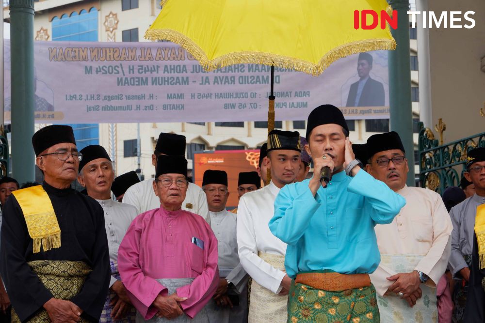 5 Alasan Memilih Salat Id di Masjid Raya Al Mashun