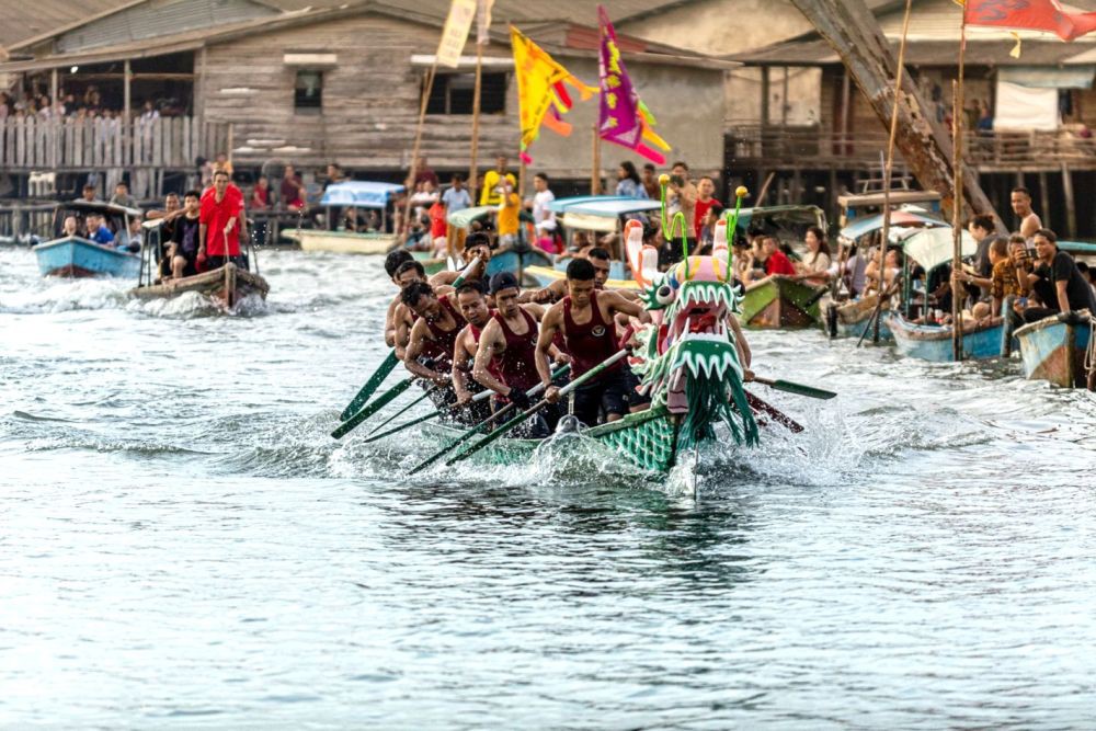 Perahu Naga di Tanjungpinang, Perpaduan Tradisi dan Kompetisi Seru