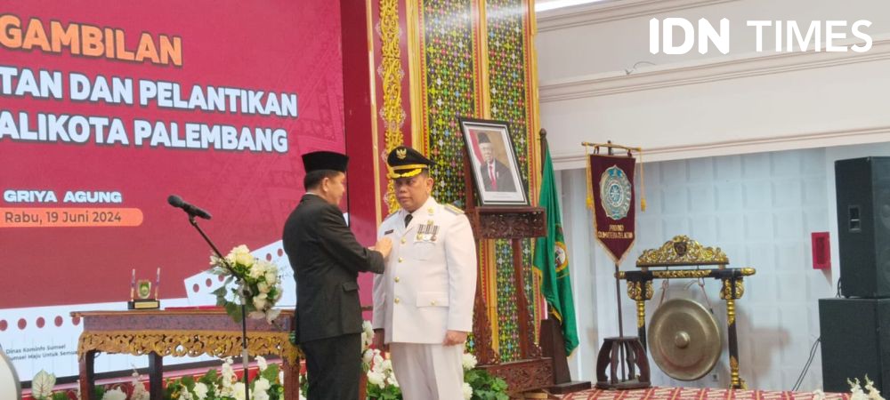 Ucok Abdul Rauf Jabat Pj Wako Palembang; Jaga Inflasi dan Stunting