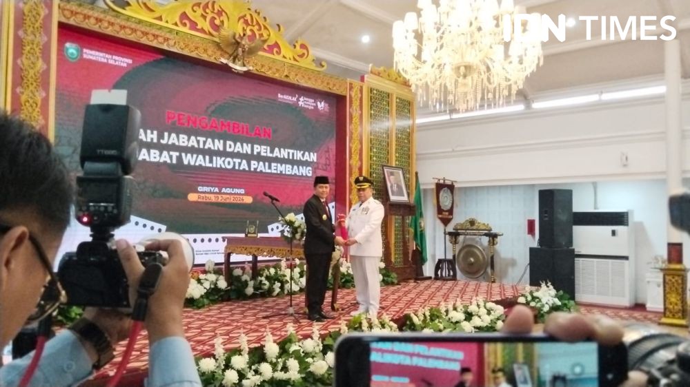 Ucok Abdul Rauf Jabat Pj Wako Palembang; Jaga Inflasi dan Stunting