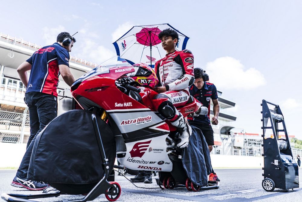 Pembalap Arbi Siap Bangkit di Kejuaraan Dunia Junior Moto3 Portugal