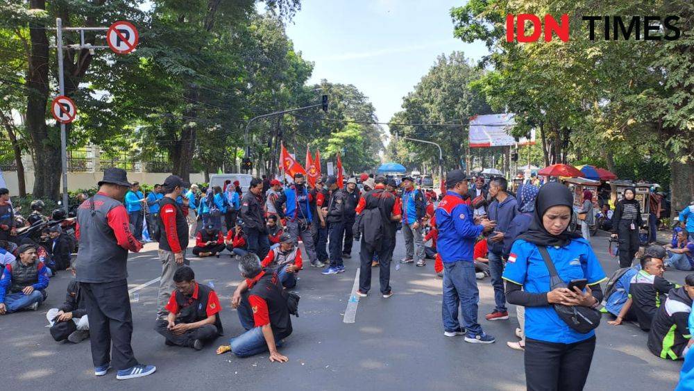 Serikat Buruh di Jabar Aksi Tolak Tapera, Sebut Menambah Penderitaan