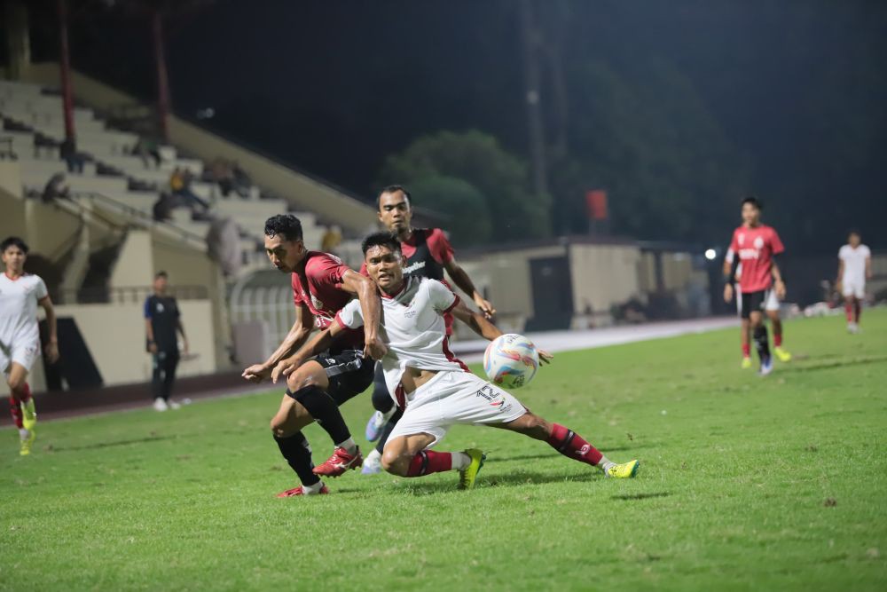 Tahan Bhayangkara FC 1-1, Tim Sepak Bola PON Sumut Tunjukkan Progres