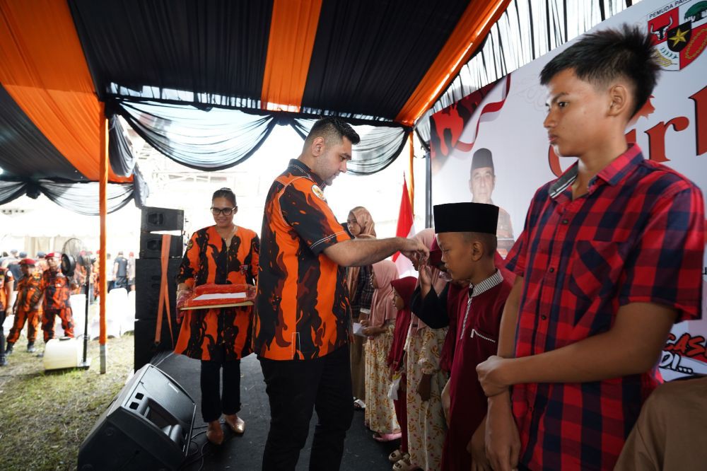MPC Pemuda Pancasila Medan Bagikan 1.800 Paket Daging Kurban