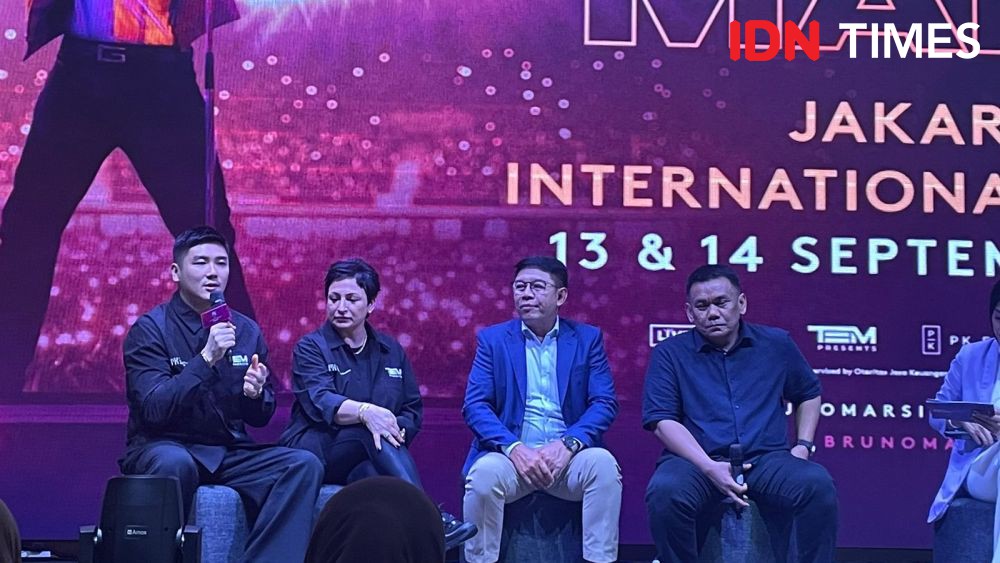 Konser Bruno Mars di Jakarta 2024 Targetkan 100 Ribu Penonton