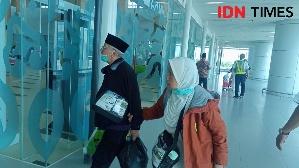 Wilujeng Sumping, Kloter I Jemaah Haji Jabar Kembali ke Tanah Air