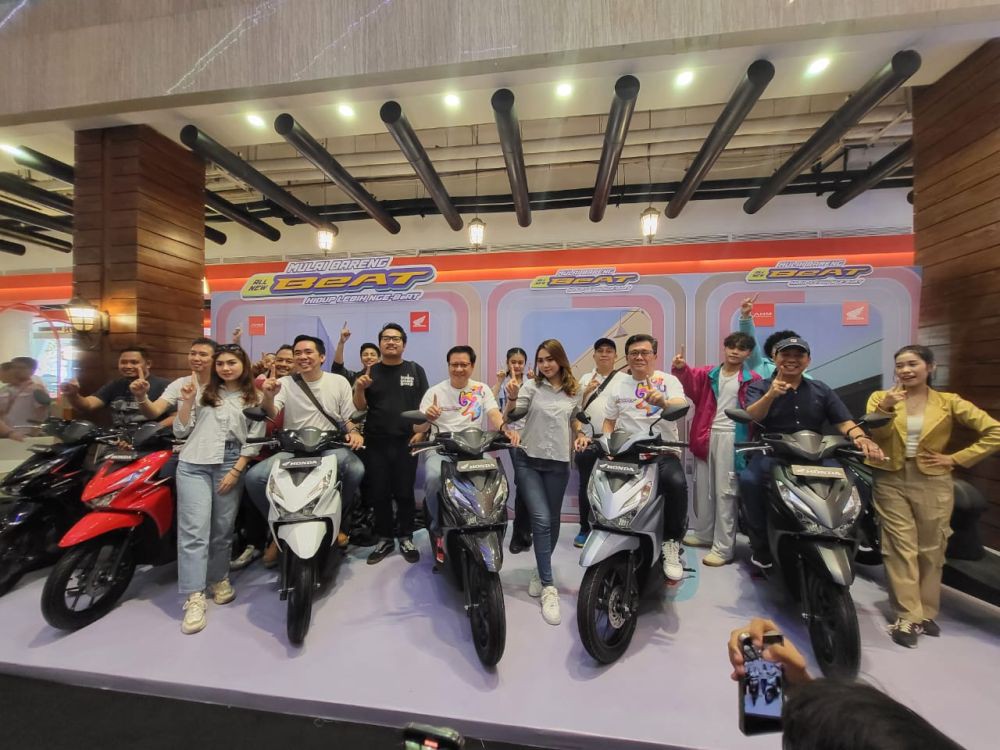 Komunitas Skutik Sambut All New Honda BeAT di Sumatera Utara