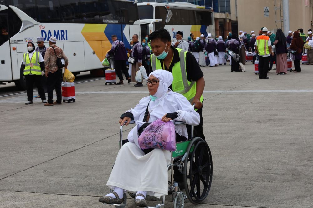 Kloter 2 Haji Embarkasi Palembang Tiba, 1 Jemaah Wafat di Madinah 