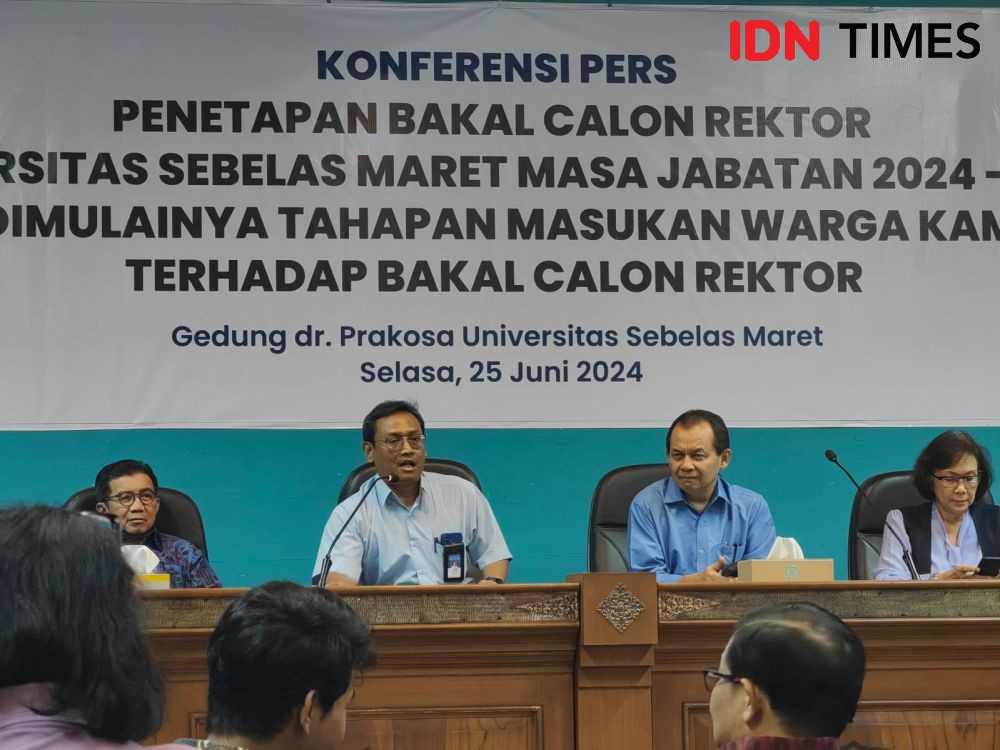 UNS Tetapkan Lima Bakal Calon Rektor Masa Jabatan 2024-2029