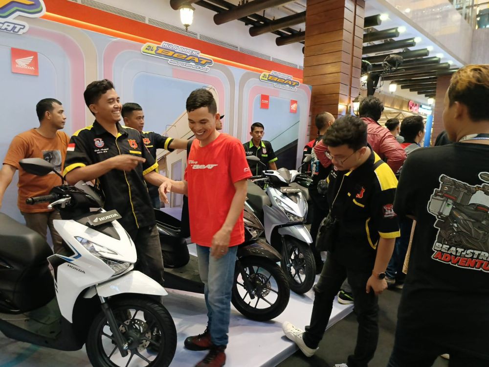 Komunitas Skutik Sambut All New Honda BeAT di Sumatera Utara