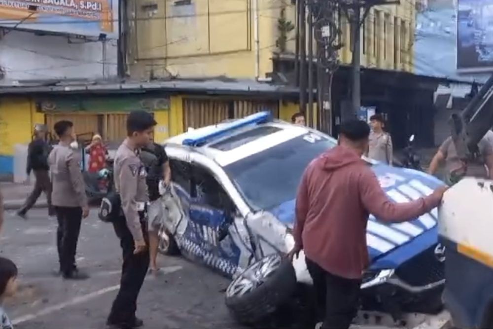 Kapolrestabes Medan: Pengendara yang Tabrak Mobil Satlantas Tak Mabuk