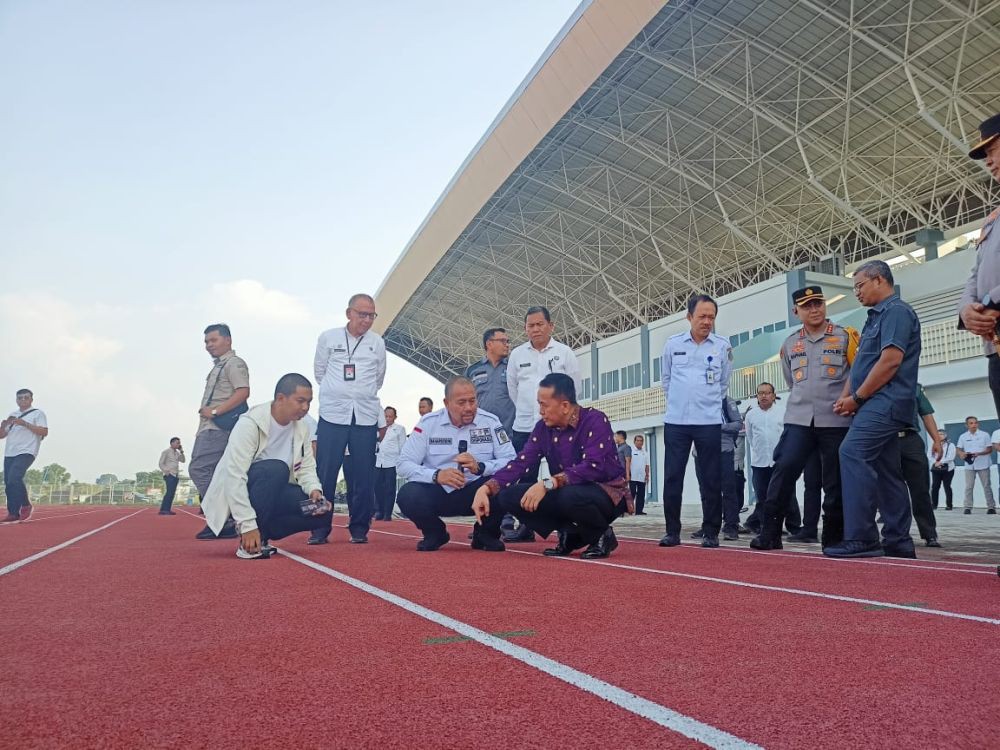 Stadion Utama Dikebut 3 Shift, Stadion Madya Tinggal Penerangan