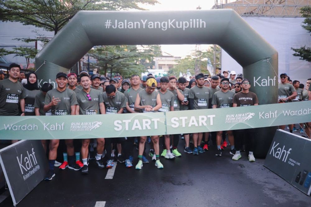 Perangi Narkoba, BNN Kota Bandung Gelar Fun Run 5K