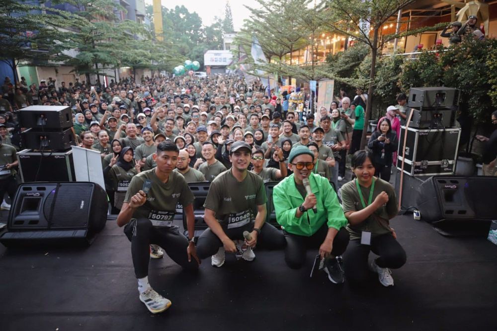 Perangi Narkoba, BNN Kota Bandung Gelar Fun Run 5K