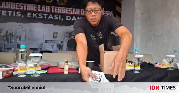 Ini Jalur Perdagangan Pabrik Narkoba Terbesar Indonesia Yang