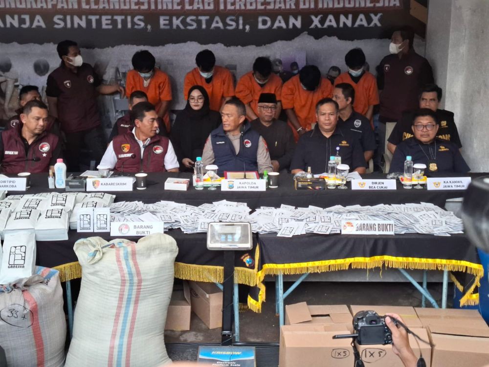 Pj Walkot Kaget, Pabrik Narkoba Terbesar di Indonesia Ada di Malang