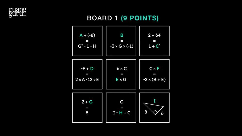 Soal matematika clash of champions episode 3 dengan jawaban