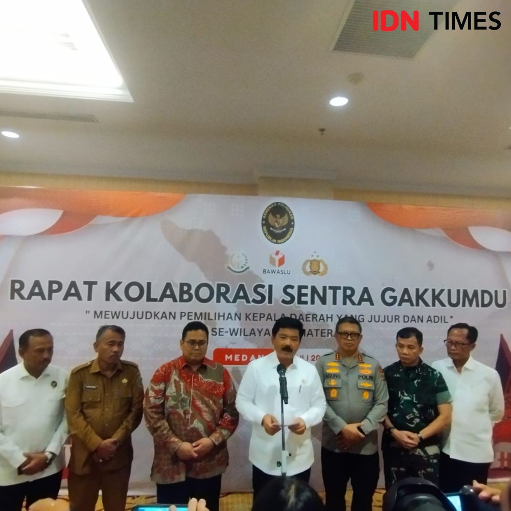 Menko Hadi Ungkap 4 Provinsi di Sumatra Paling Rawan di Pilkada 2024