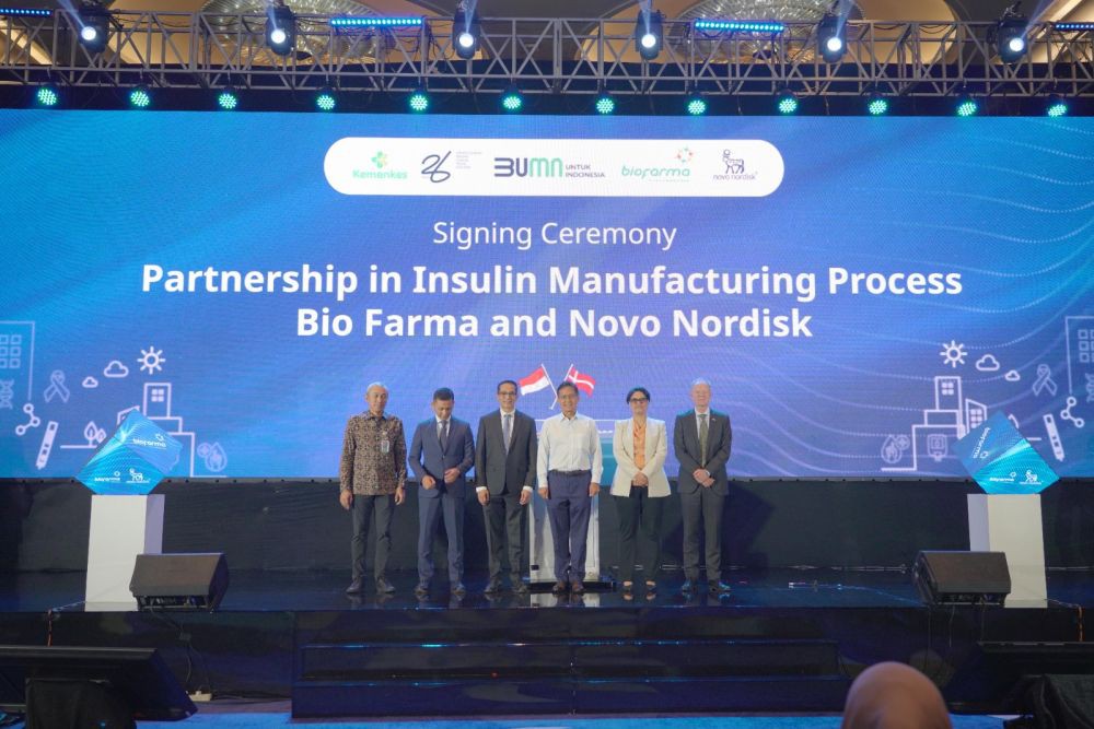 Novo Nordisk-Bio Farma Produksi Insulin untuk Penderita di Indonesia