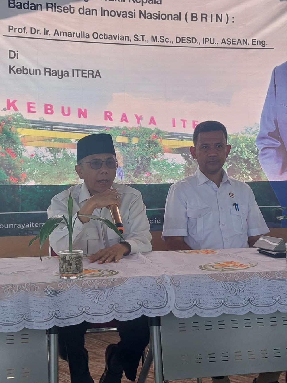 BRIN Sebut 10 Tahun Lagi Kebun Raya ITERA jadi Paru-Paru Lampung 