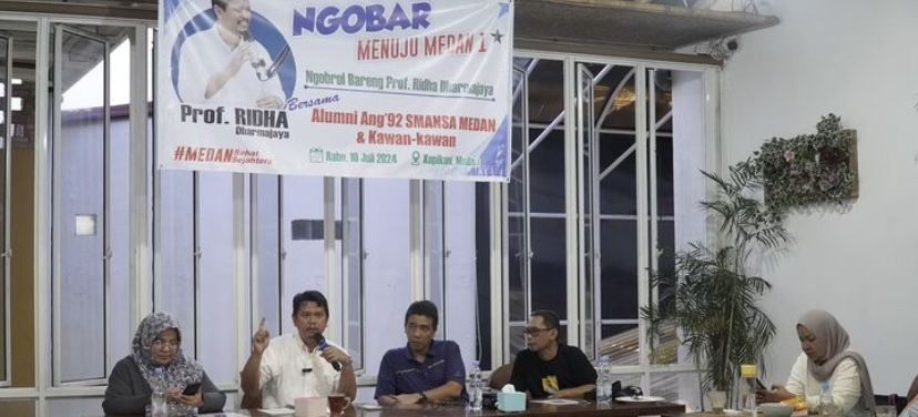 Alumni SMAN 1 Medan Dukung Prof Ridha Jadi Calon Wali Kota Medan