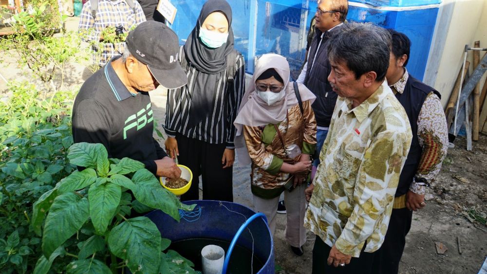 Manfaatkan Maggot, Warga Jogja Kelola Mandiri Sampah 15 Ton Sebulan