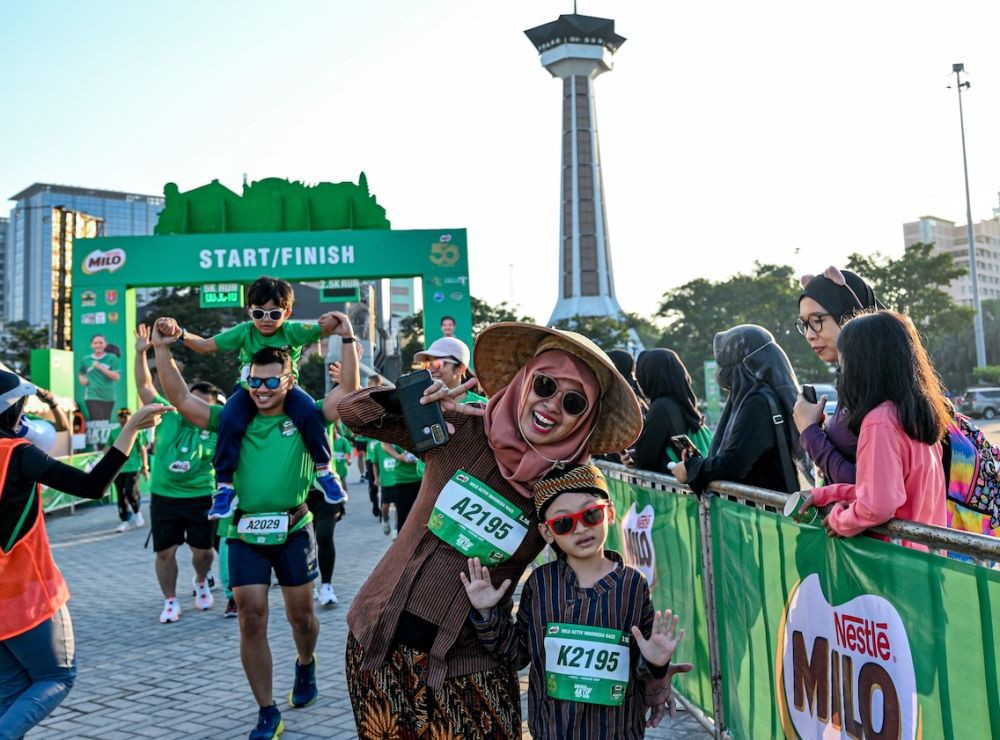 3.000 Pelari Ikuti Road to Milo Activ Indonesia Race di Semarang