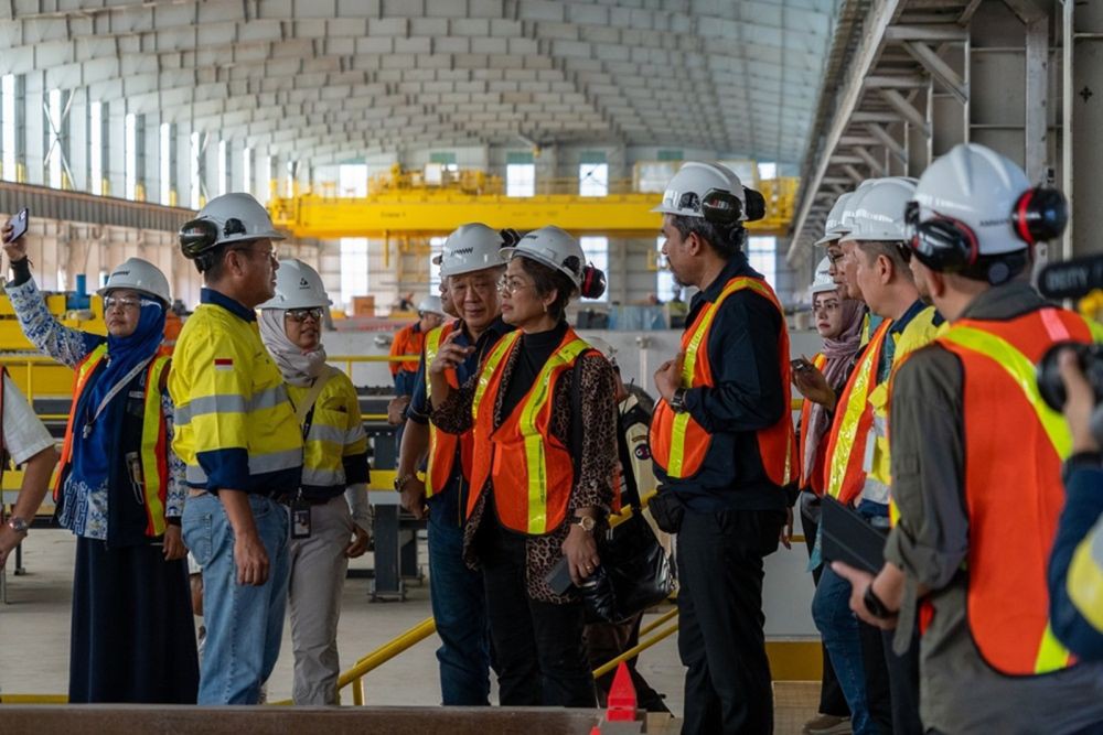 Smelter AMNT di NTB Bakal Hasilkan 18 Ton Emas Batangan Per Tahun