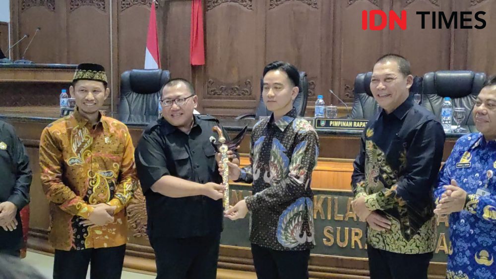 Sidang Paripurna DPRD Solo Setujui Pengunduran Diri Gibran 