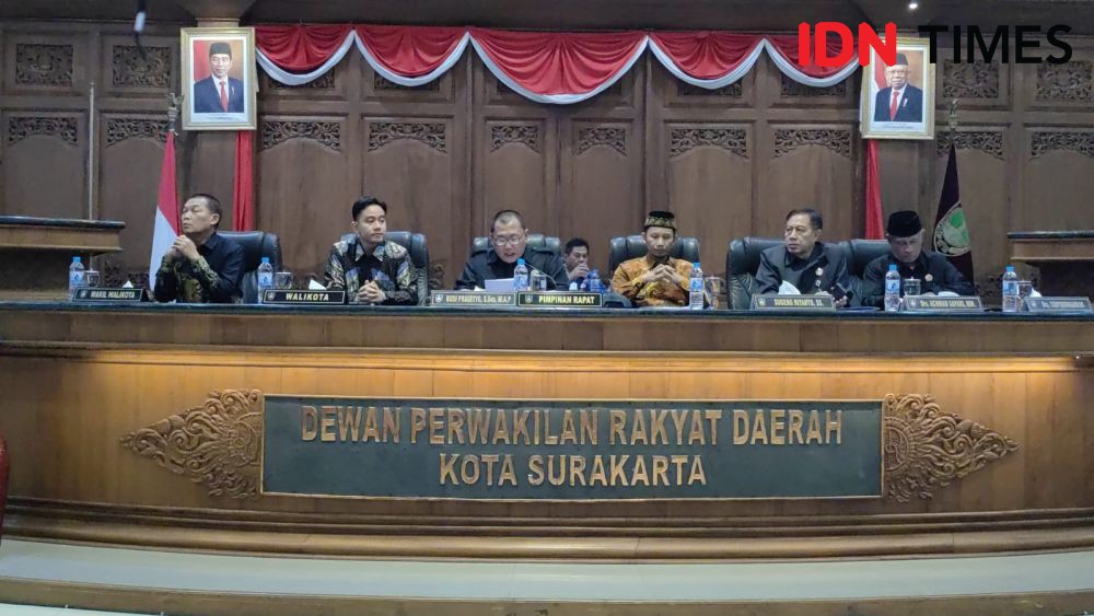 Sidang Paripurna DPRD Solo Setujui Pengunduran Diri Gibran 